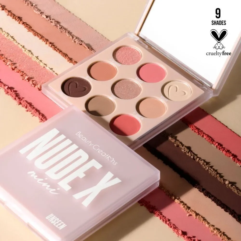 NIB Beauty Creations Nude X UNSEEN SHADOW PALETTE
